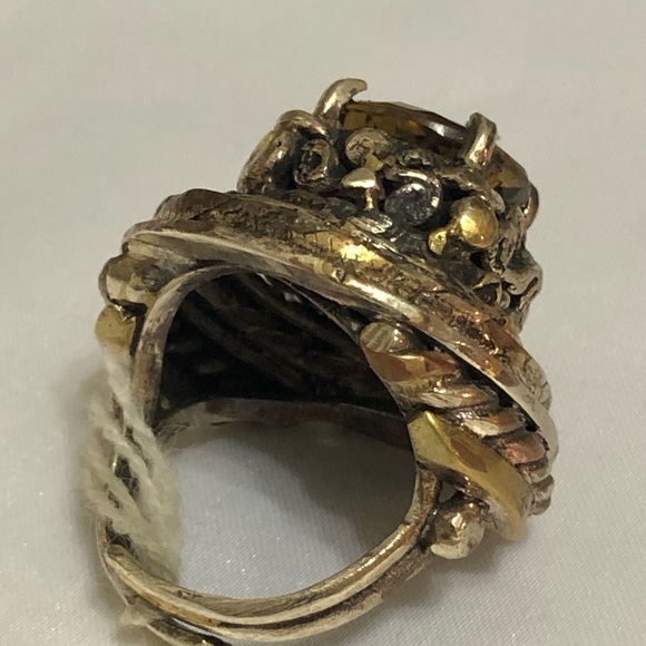 Adjustable Imperial Topaz ring - Picture 6 of 8